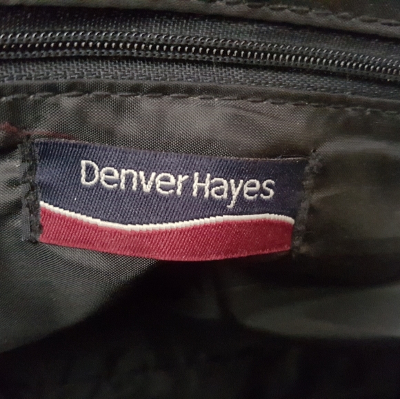 DENVER HAYES  black purse/bag - Picture 4 of 4